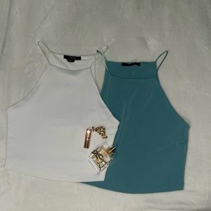 Spaghetti Strap Crop Tops